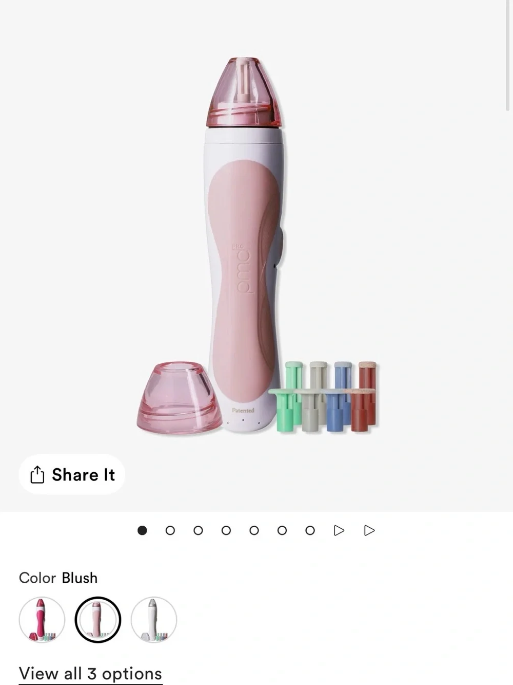 PMD handheld pore